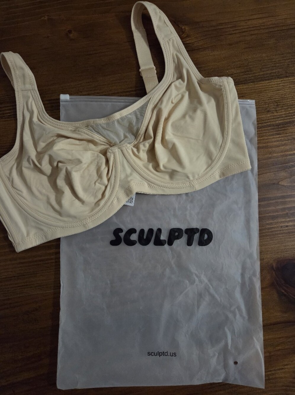 Sculptd Nude Bra 38E (38DD)